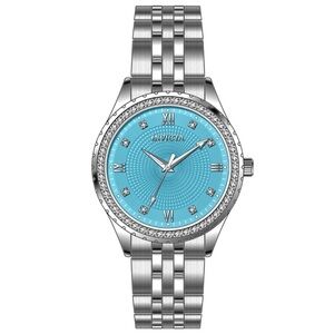 NIB INVICTA Wildflower Women’s Watch - 33mm, Silver & Tiffany Blue (69227)